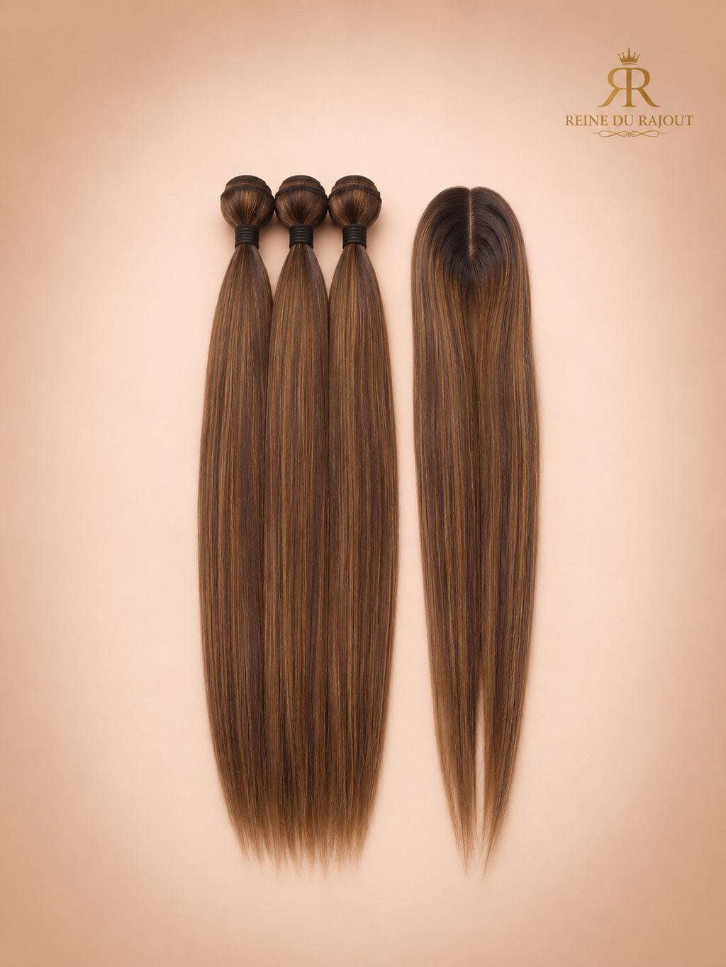 Blend Hair Lisse 32” – 3 Boules + 1 Closure
