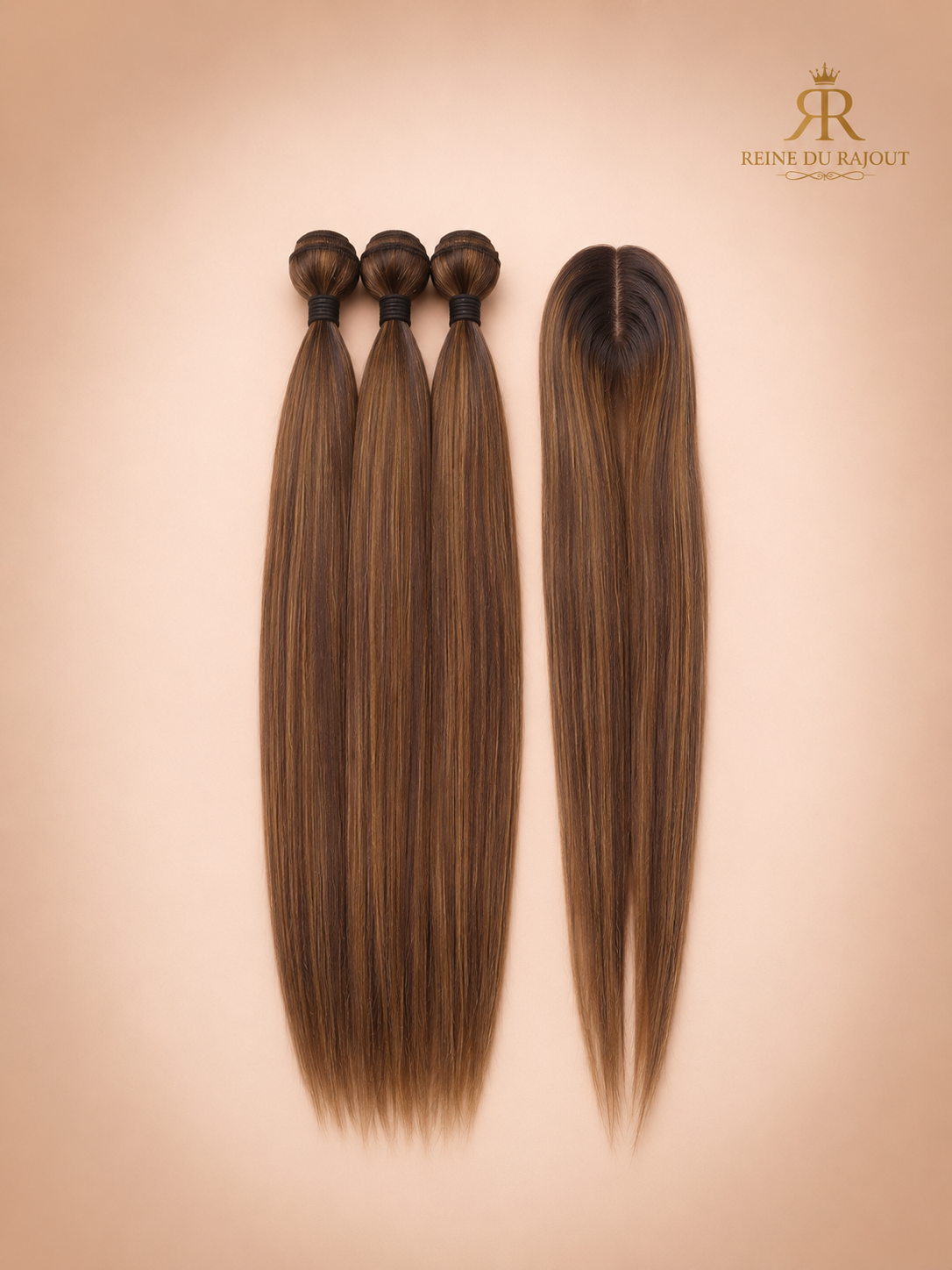 Blend Hair Lisse 32” – 3 Boules + 1 Closure