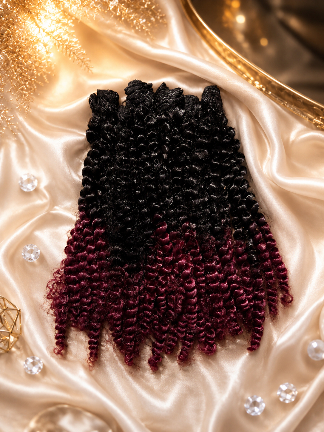 Curly 22” – Lot de 6 Boules – Qualité Naturelle