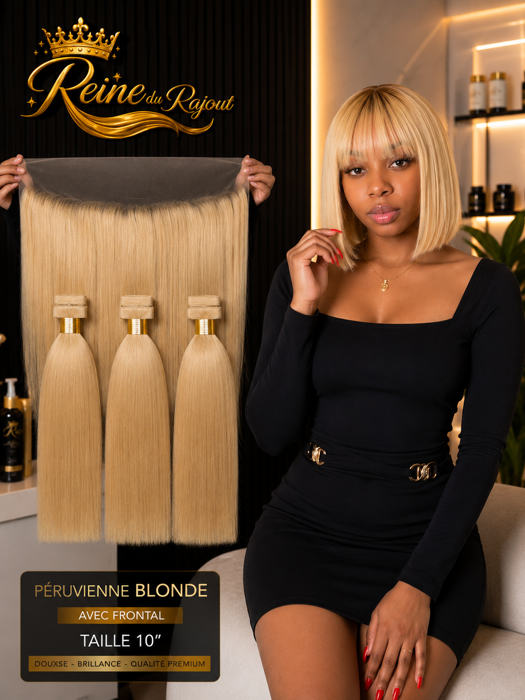 Péruvienne Blonde – 18” & 10”