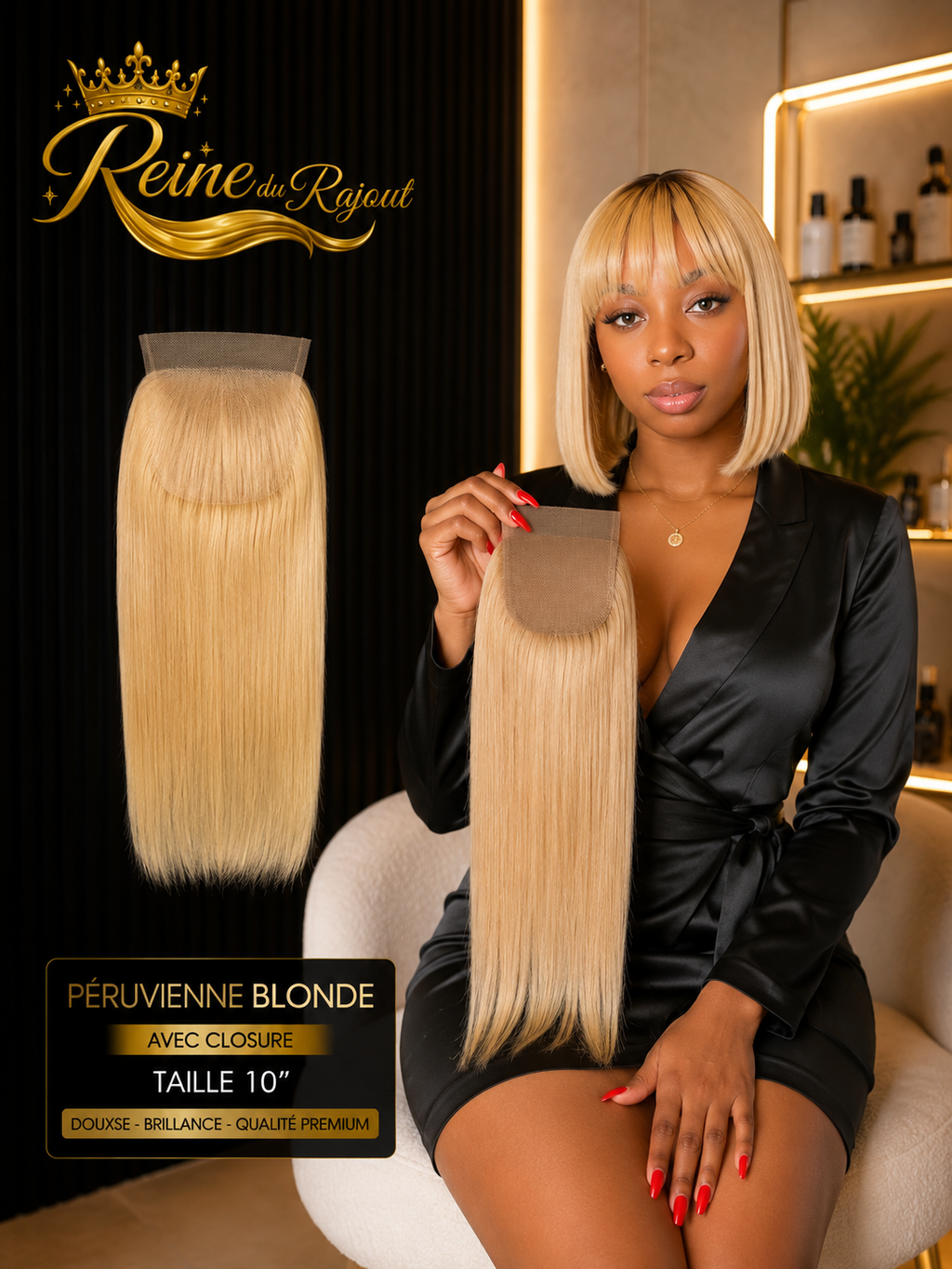 Péruvienne Blonde – 18” & 10”